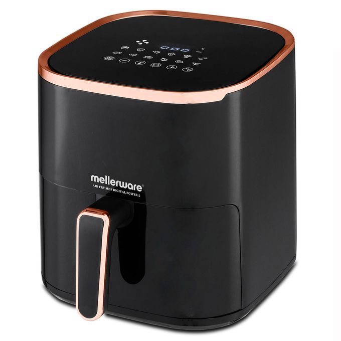 Mellerware Friteuse Air Fryer MDF digital power 5L 12 programmes sans PFOA – 2 ans de garantie – Image 2